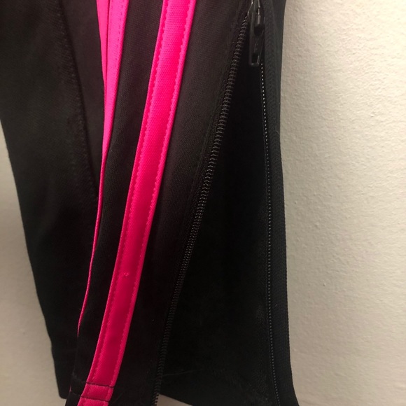 adidas trackpants with hot pink stripes - Picture 4 of 4